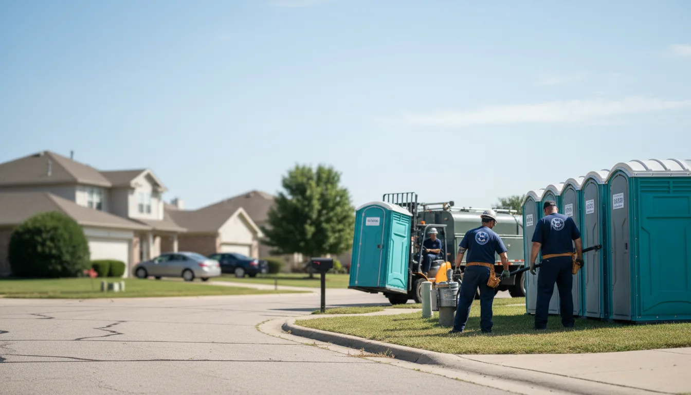 Porta Potty Rental in Chesterhill, OH near me